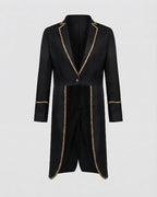Ladies elegant tailcoat with ornate decorations Fashion Glam