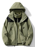 Fashion Glam | 3-In-1 Fleece-Winter Jacket With Hood For Women