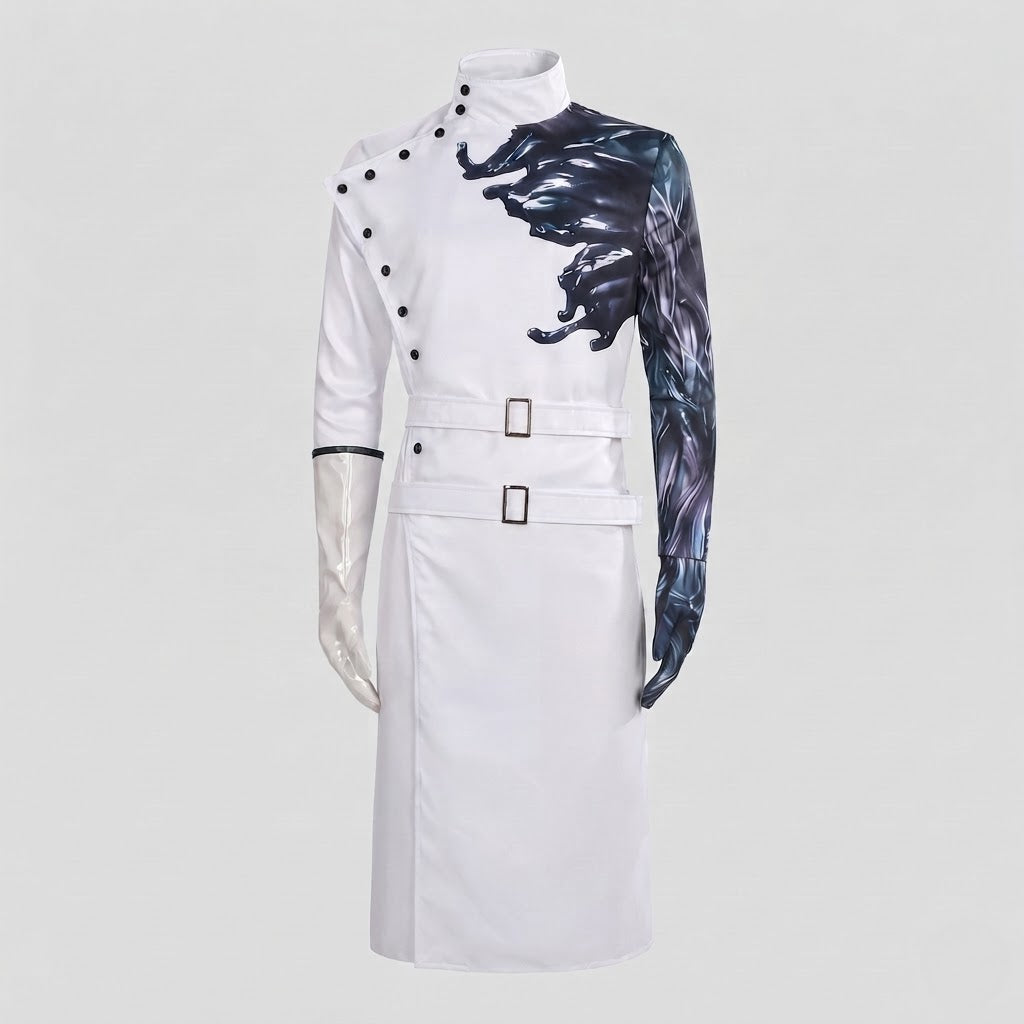 Women’s costume jacket with unique design and matching accessories Fashion Glam