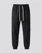 Men's Lightweight Elastic Jogger Pants with Drawstring and Ankle Hem Fashion Glam