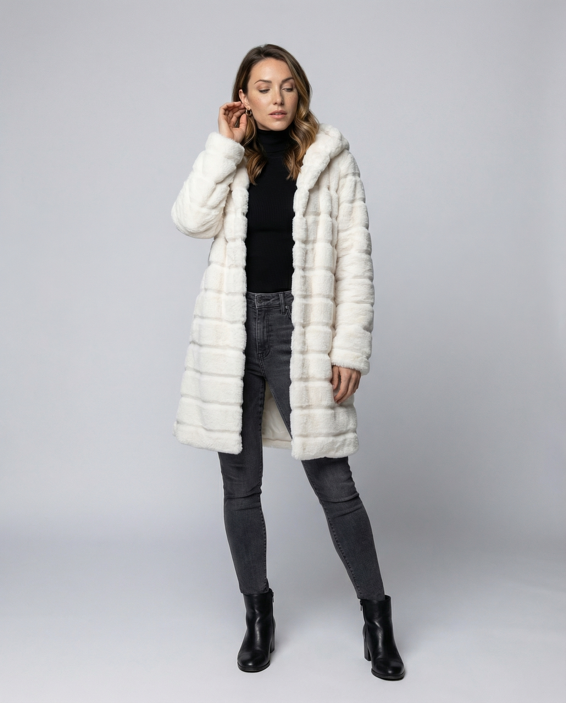 Elegant Fleece Winter Jacket Women-Fashion Glam