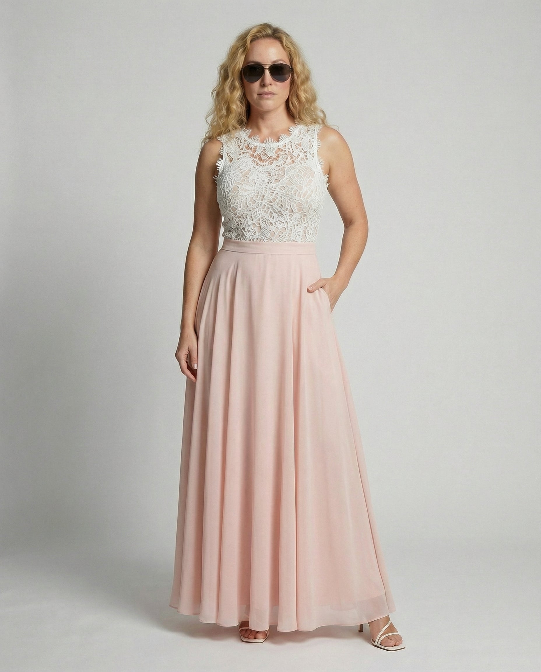 Elegant lace summer dress women-Fashion Glam