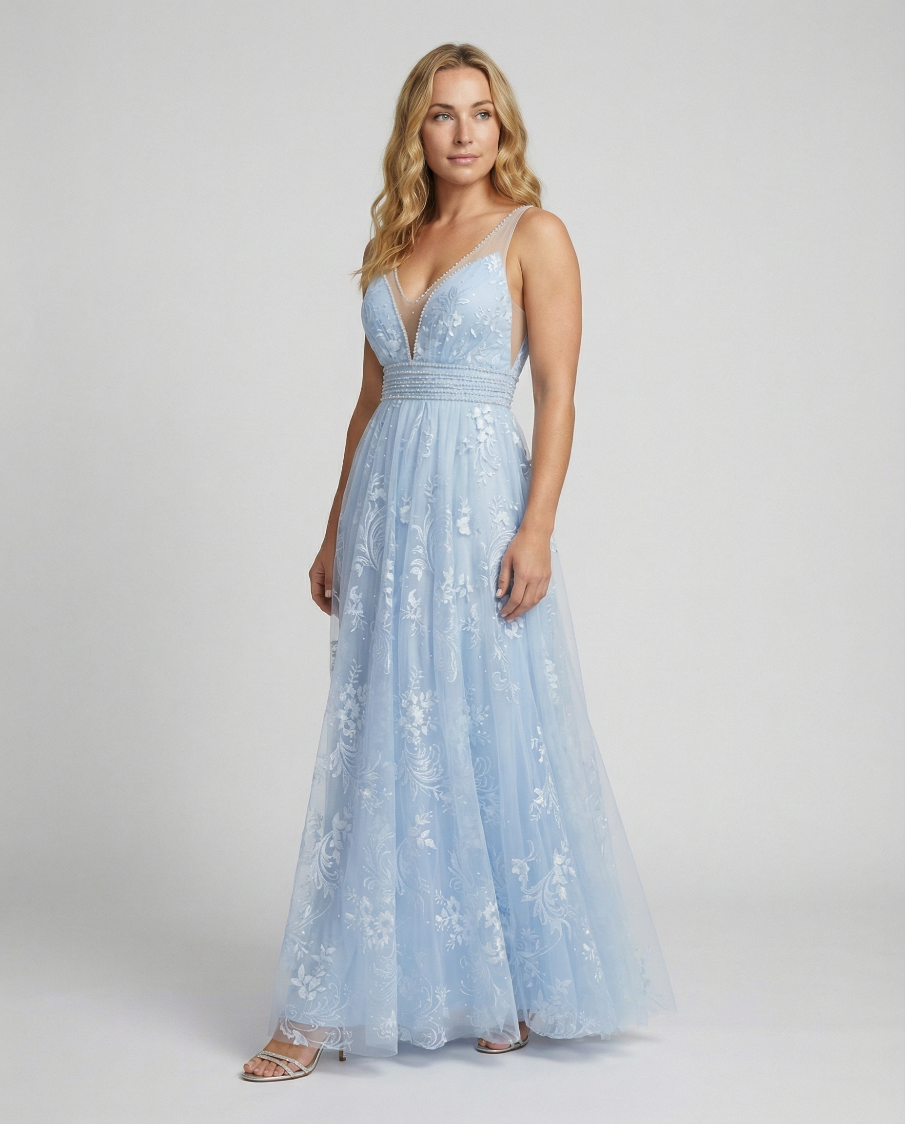 Elegant Ladies Mesh Dress Party-Fashion Glam