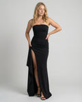 Elegant Maxi Evening Dress Women-Fashion Glam