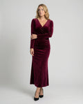 Elegant Velvet Bodycon Dress-Fashion Glam