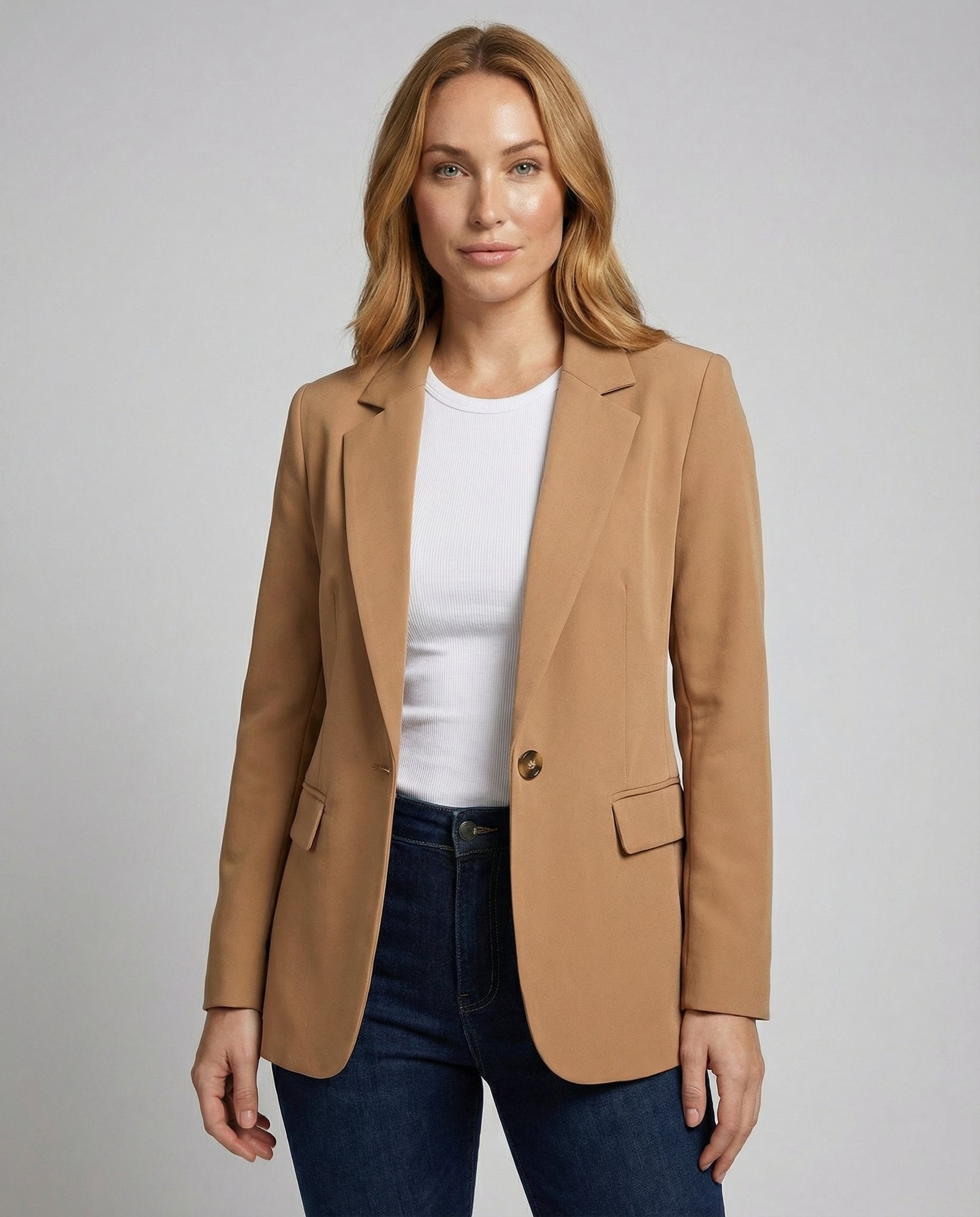 Elegant Women's Blazer-Fashion Glam