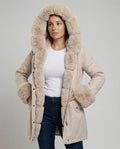 Elegant Women's Faux Fur Jacket-Fashion Glam