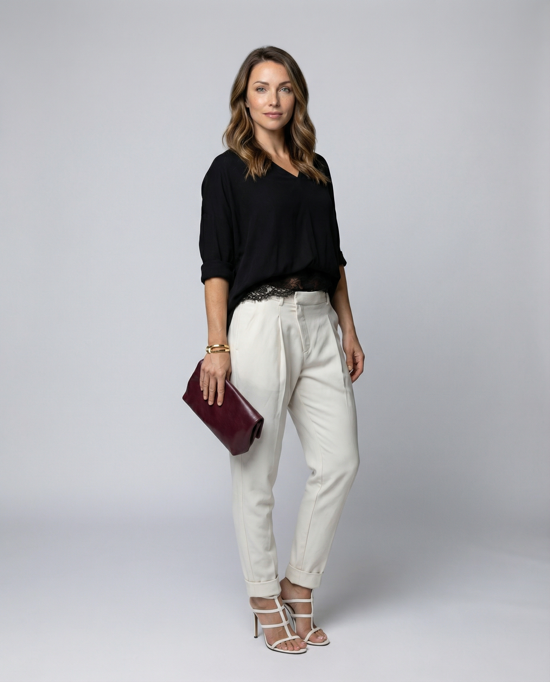 Elegant women's waist pants-Fashion Glam