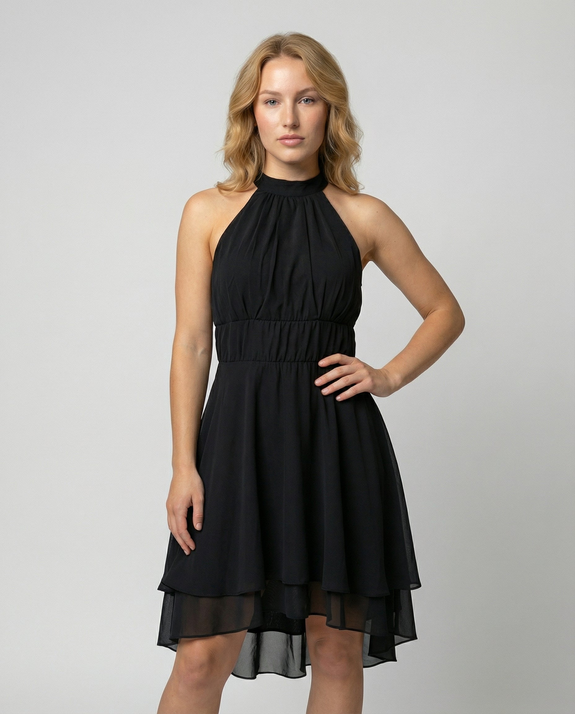Enchanting Ruffled Summer Dress Women-Fashion Glam