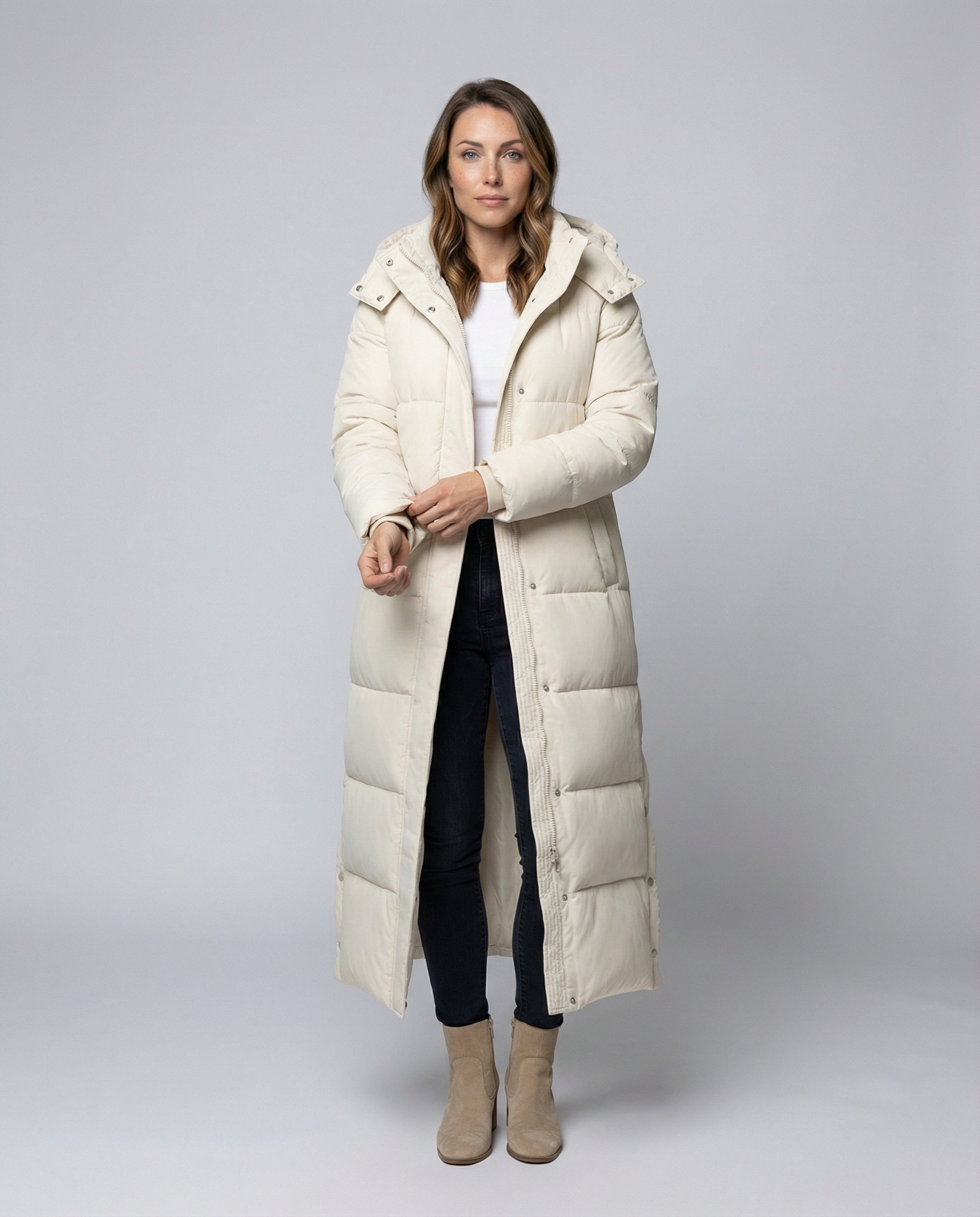 Extra Long Women's Padded Jacket-Fashion Glam