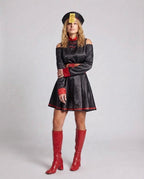 Women's Stylish Costume in Asian Design with Elegant Details Fashion Glam