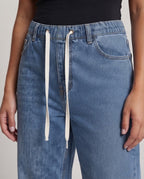 Ladies Comfortable Cargo Jeans Fashion Glam