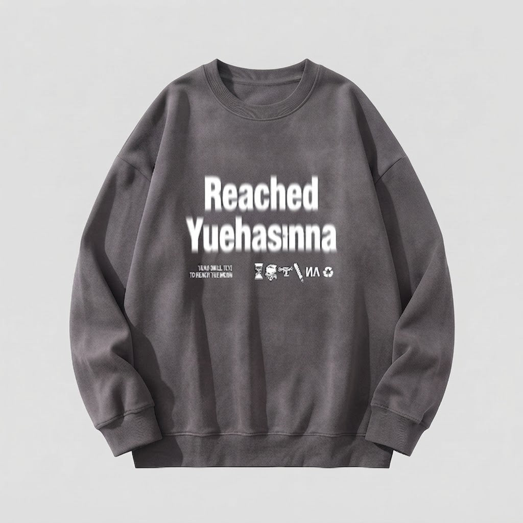 Unisex Urban Oversized Sweatshirt Fashion Glam