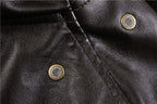Fashion Glam | Men's Leather Jacket with Practical Pockets