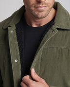 Men's Soft Cord Jacket with Teddy Lining Fashion Glam