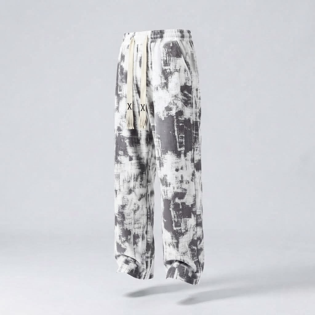 Women Leisure Graphic Cargo Pants Fashion Glam