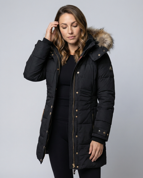 Fleece-lined Warm Women's Parka-Fashion Glam
