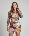 Floral Women's Mini Dress-Fashion Glam