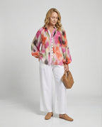 Women's Chiffon Blouse Top Elegant