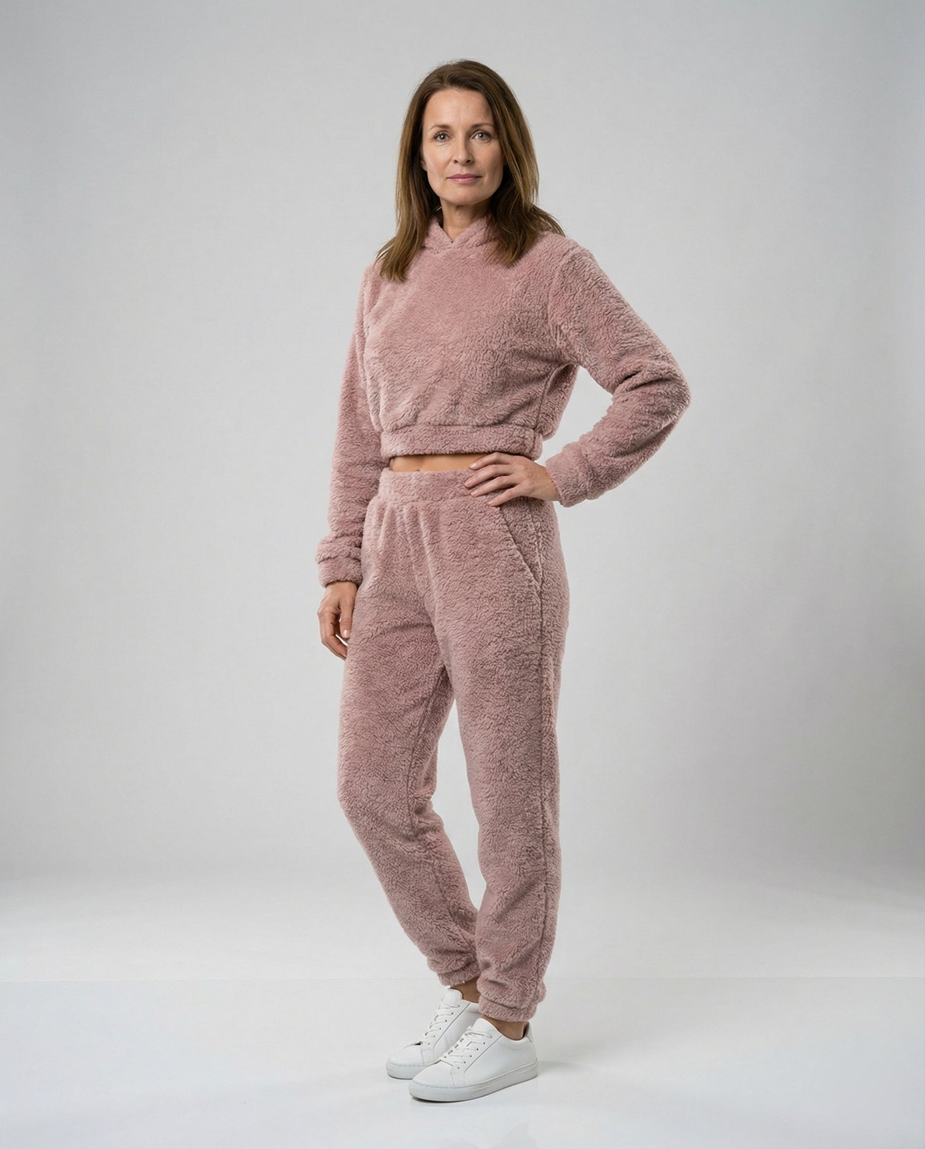 Women’s Lounge Suit with Cropped Jacket
