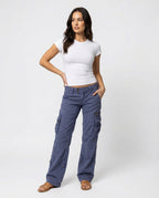 Fashion Glam - Elegant Cargo Pants for Women Modern Cut
