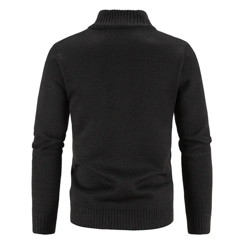 Fashion Glam | Men's Cardigan with Zipper Trachten