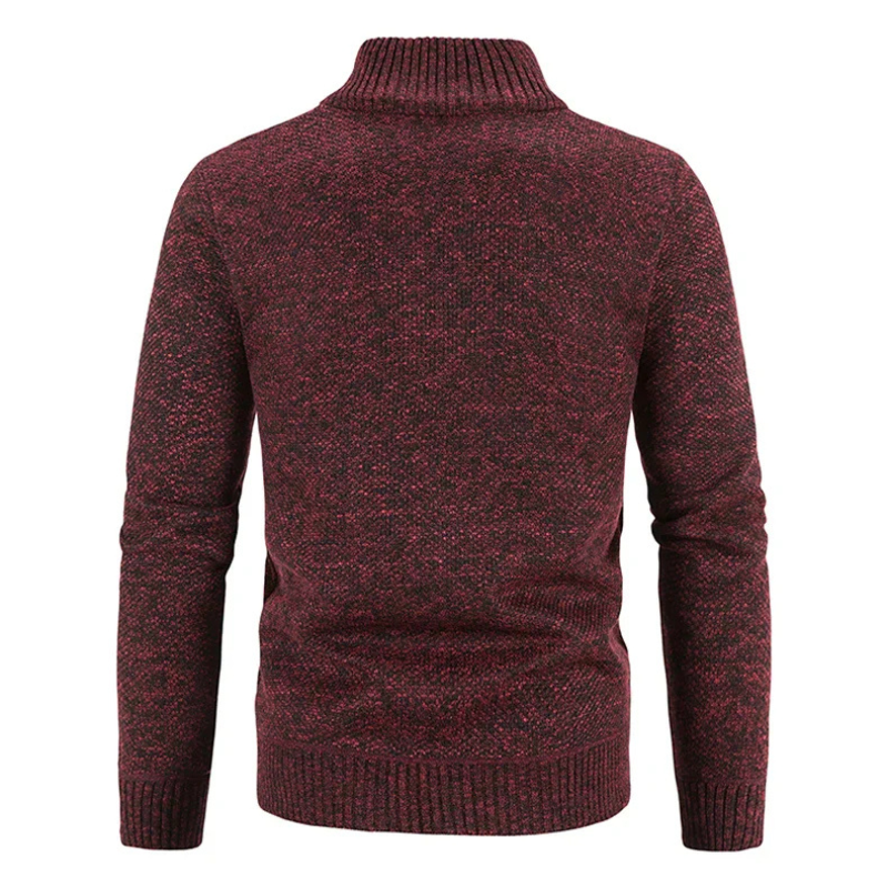 Fashion Glam | Men's Cardigan with Zipper Trachten