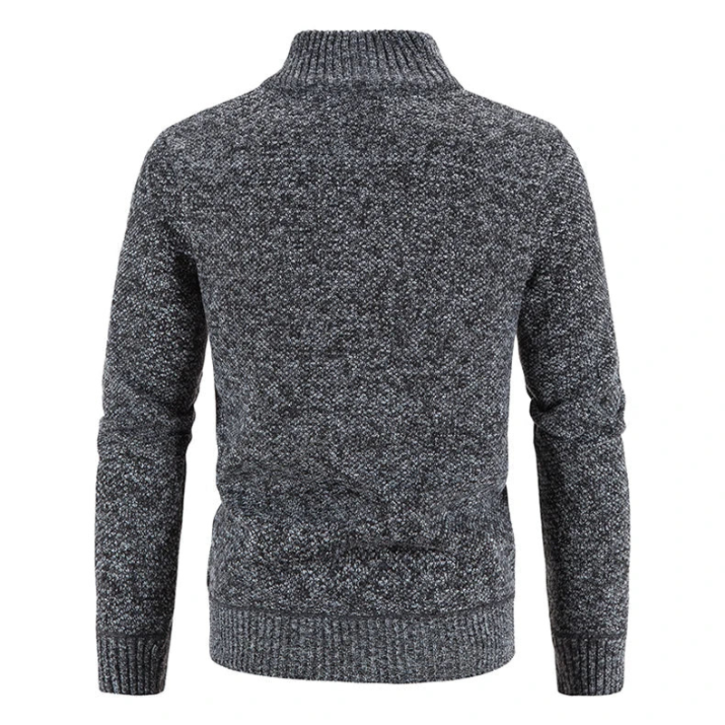 Fashion Glam | Men's Cardigan with Zipper Trachten