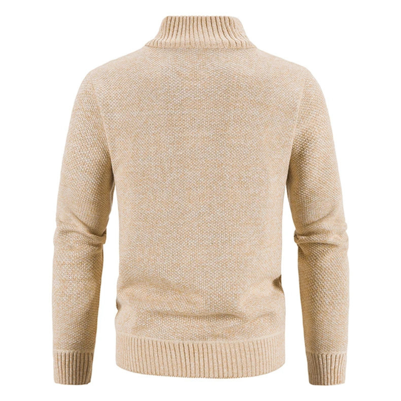 Fashion Glam | Men's Cardigan with Zipper Trachten