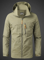 Fashion Glam | Men's Waterproof Rain Jacket Breathable