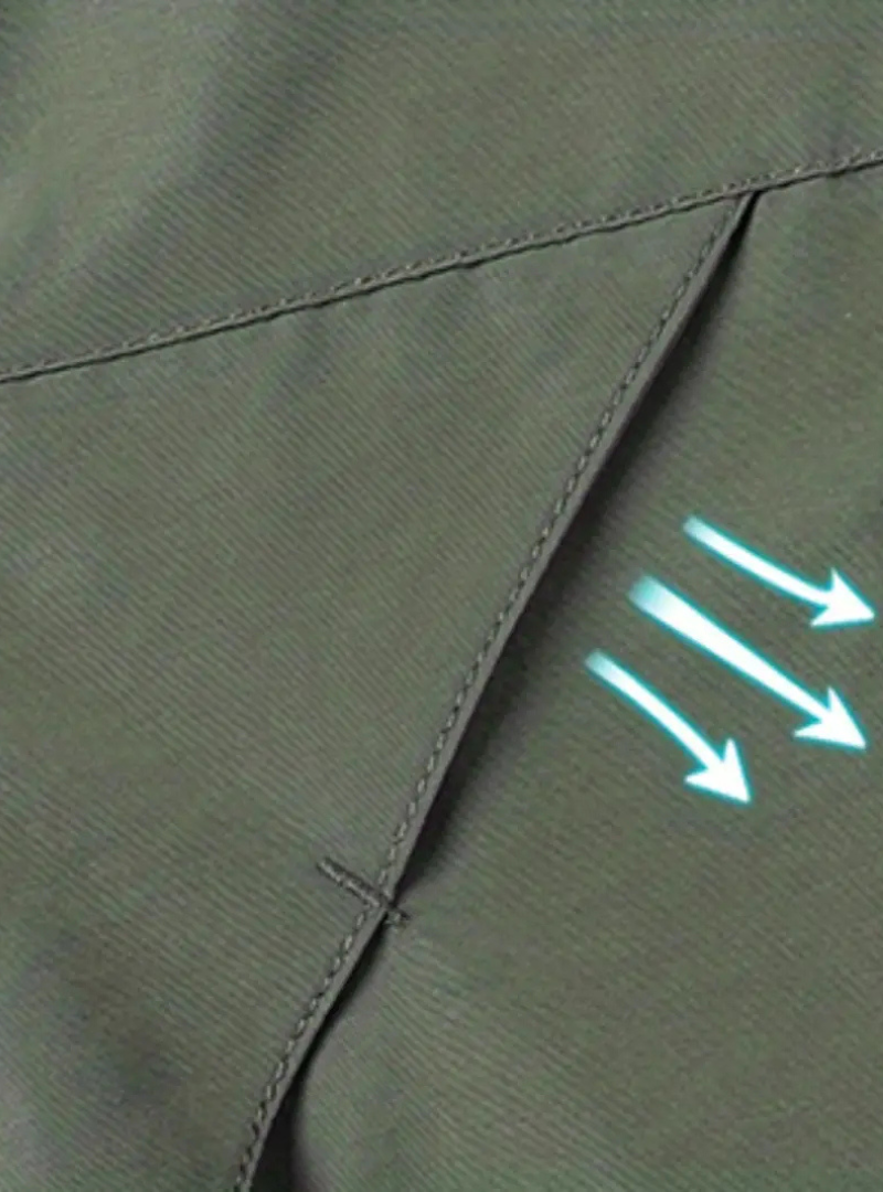 Fashion Glam | Men's Waterproof Rain Jacket Breathable