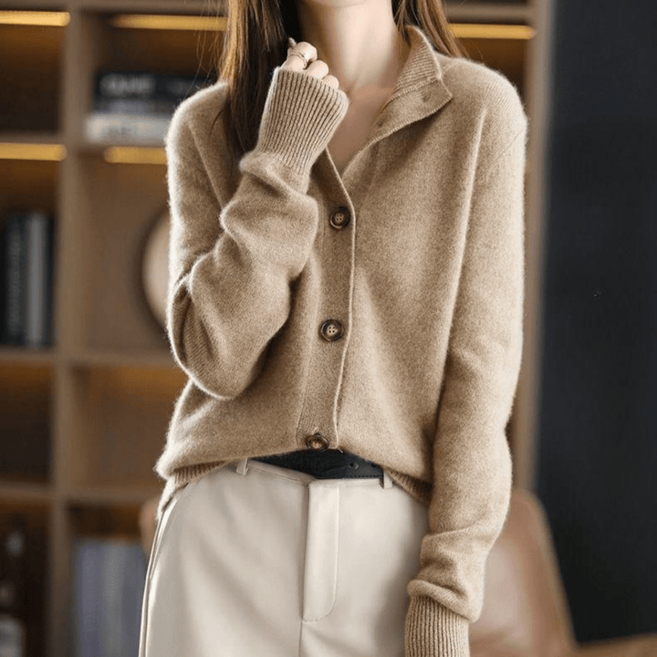 Anita - Cashmere Knit Cardigan