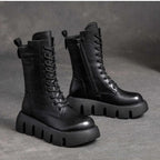 Orthopedic Leather Boots Fashion Glam Fashion Glam