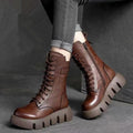 Orthopedic Leather Boots Fashion Glam Fashion Glam