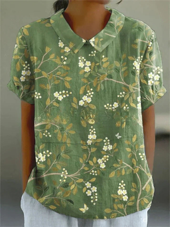 Devika - Floral Pattern Blouse