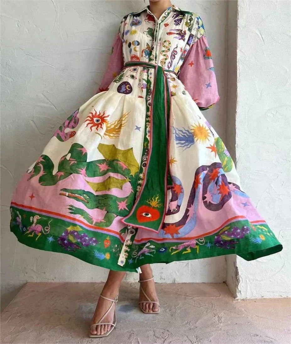 Celia - Italian Maxi Dress