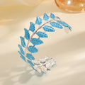 Ladies bracelet in elegant leaf design Fashion Glam-Fashion Glam