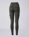 Ladies Cargo Leggings Pockets-Fashion Glam
