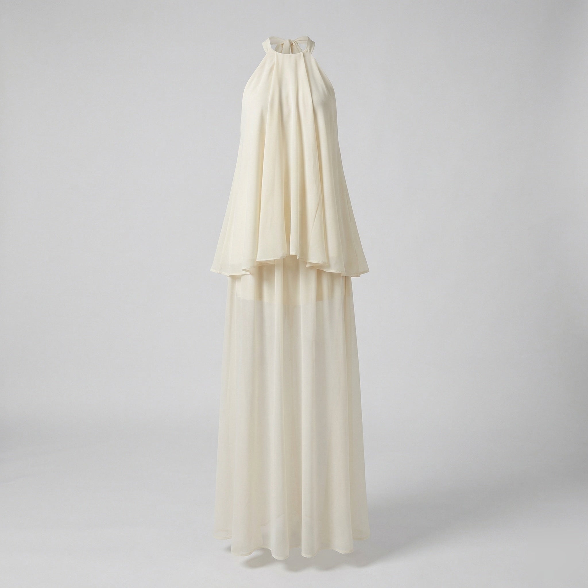 Ladies Chiffon Two-Piece with Palazzo Pants-Fashion Glam