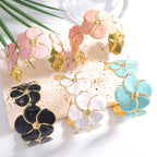 Ladies cuff bracelet with elaborate flower pattern Fashion Glam-Fashion Glam