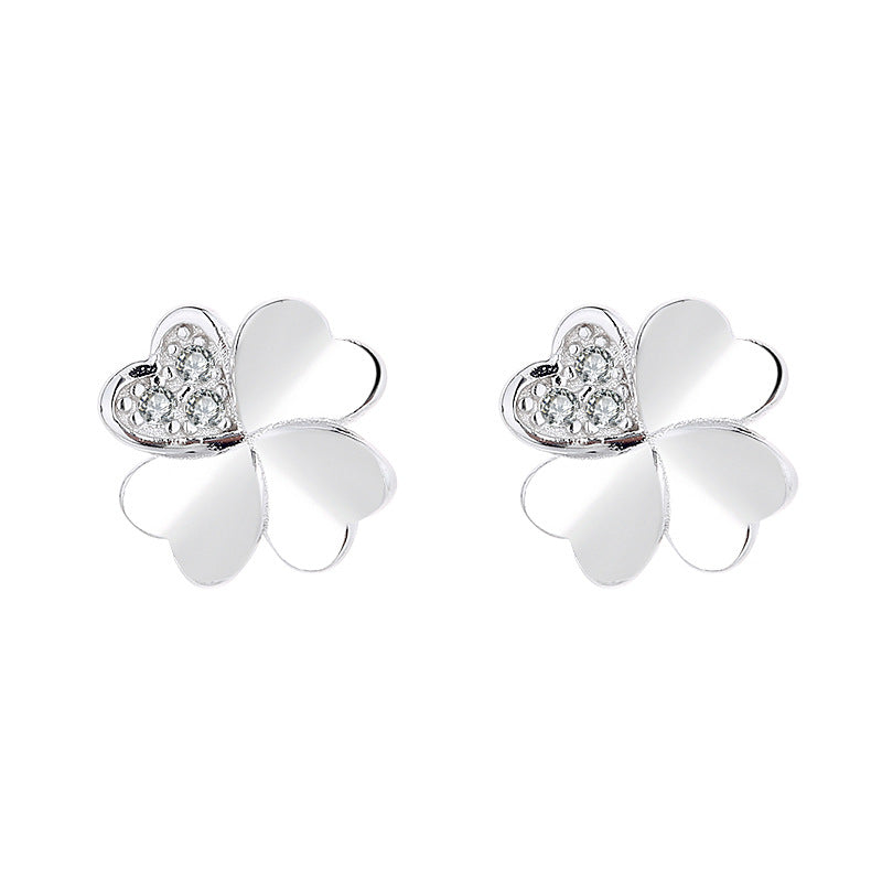 Ladies earrings in modern floral design Fashion Glam-Fashion Glam