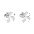 Ladies earrings in modern floral design Fashion Glam-Fashion Glam