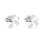 Ladies earrings in modern floral design Fashion Glam-Fashion Glam