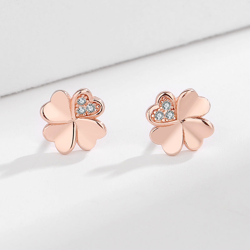 Ladies earrings in modern floral design Fashion Glam-Fashion Glam