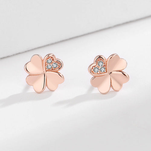Ladies earrings in modern floral design Fashion Glam-Fashion Glam
