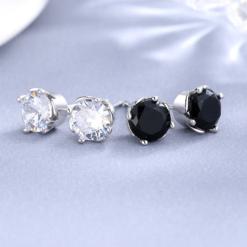 Ladies earrings with sparkling crystals in exquisite wreath design Fashion Glam-Fashion Glam