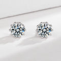 Ladies earrings with sparkling zirconia in elegant wreath design Fashion Glam-Fashion Glam