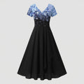 Ladies evening dress long sequins tulle-Fashion Glam