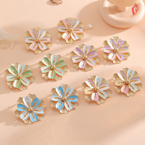 Ladies Hair Clips with Artistic Flower Design Fashion Glam-Fashion Glam