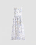 Ladies Maxi Dress with delicate ruffles and flowing fabric-Fashion Glam